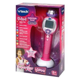 vtech superstar microphone pink