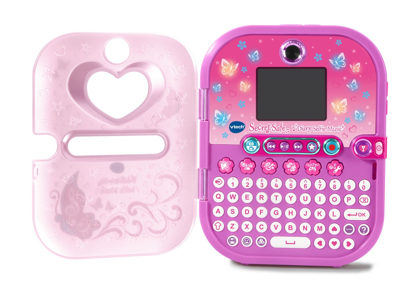 Journal intime électronique Vtech Kidisecrets Selfie Music 2.0 Rose