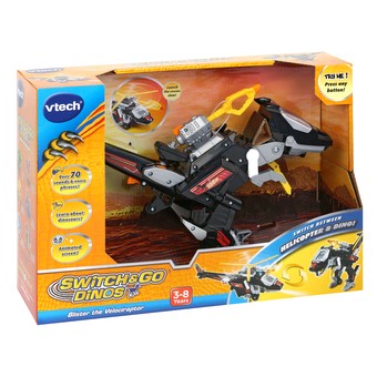  VTech Switch and Go Dinos, Blister The Velociraptor, 3-8 years  : Toys & Games