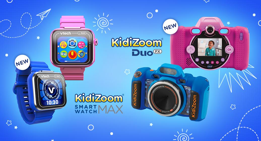 Kidizoom DUO Camera with Front & Back Lenses in Pink  VTech Toys UK - Toy  for Kids ADVERTISEMENT 